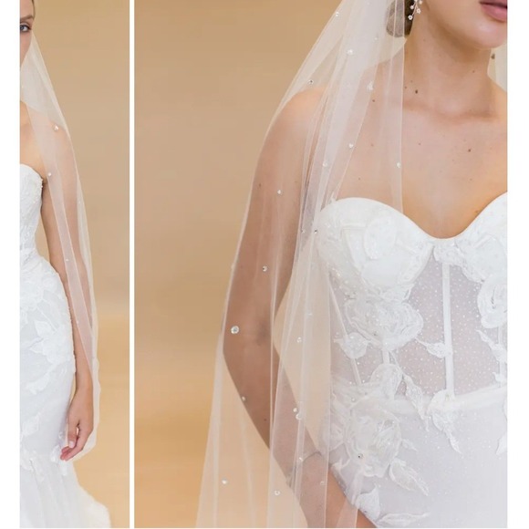Brides & Hairpins Ottiline Crystal Cathedral‎ Veil 108\